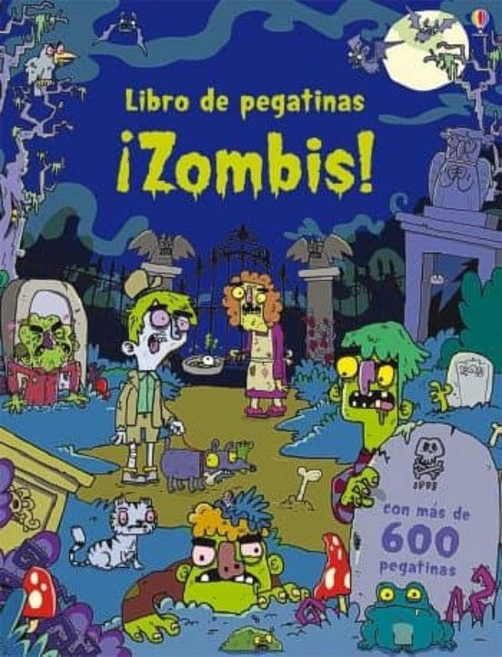 ¡Zombies!: Libro de pegatinas