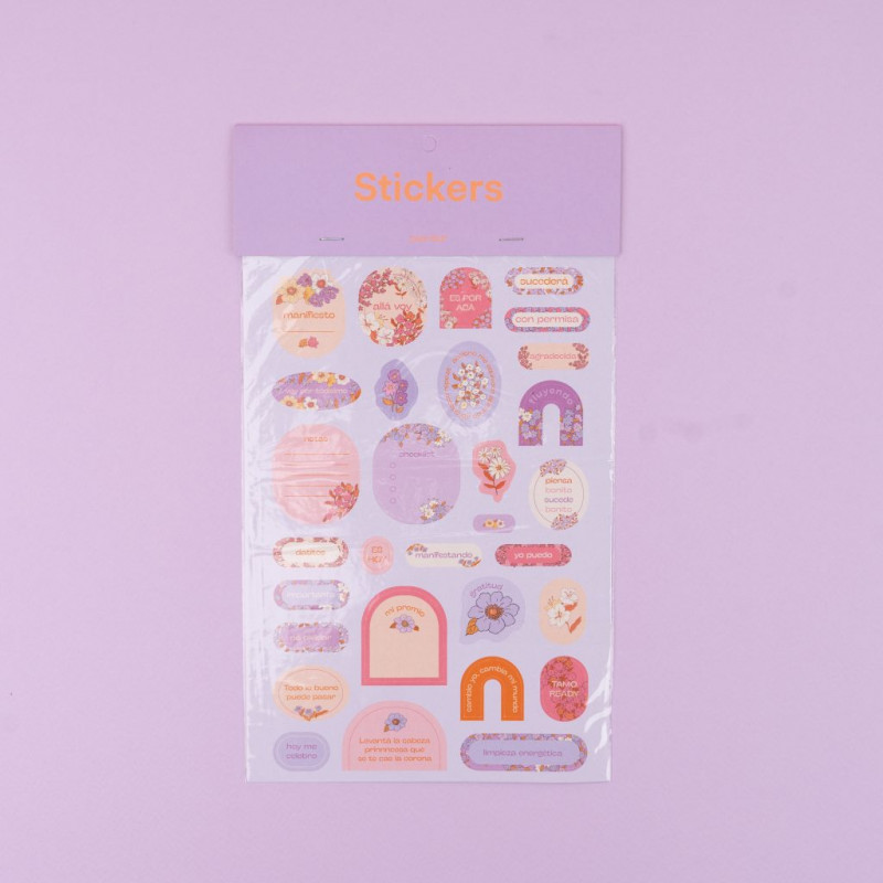Stickers colorblock
