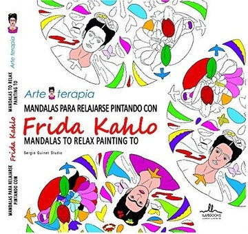 Mandalas para relajarse pintando con Frida Kahlo